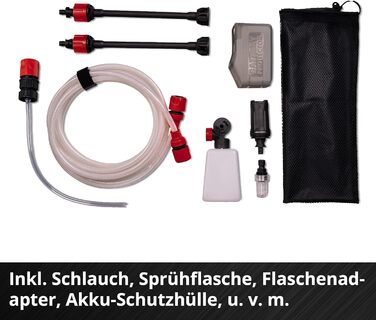 Einhell HYPRESSO 18/24-1 Акумуляторний мийний пістолет високого тиску Power X-Change (18 В, 24 бар, 240 л/год, без акумулятора та зарядного пристрою)