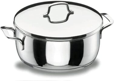 Каструля Lacor Gourmet 32 см з кришкою, нержавіюча сталь