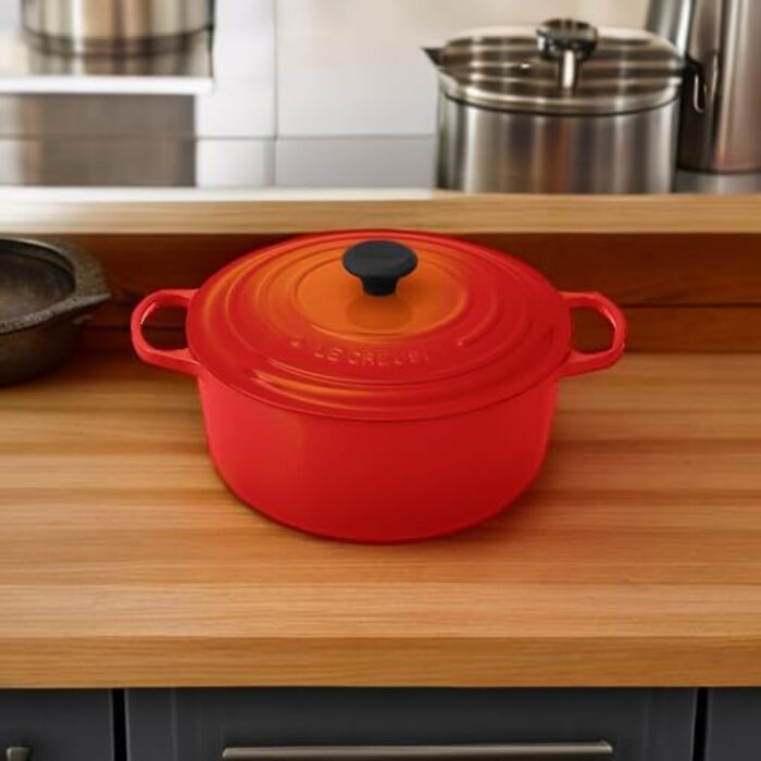Каструля Le Creuset Signature, чавун, емальована, кругла, 2,8 л, помаранчева