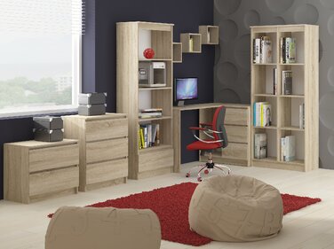 Стелаж Akord 60 x 180 x 35 см, дуб сонома
