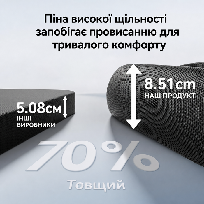 Ергономічне офісне крісло SIHOO B100 SE для комп'ютера з динамічною підтримкою попереку, чорне