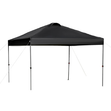 Альтанка Outsunny Garden 2,95x2,95 м Розкладна альтанка з кілочками та мотузками з тканини Oxford Захист від ультрафіолету Чорний