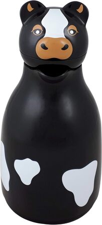 Термос-графін Helios Thermo-Cow, пластик, 1 л, чорний