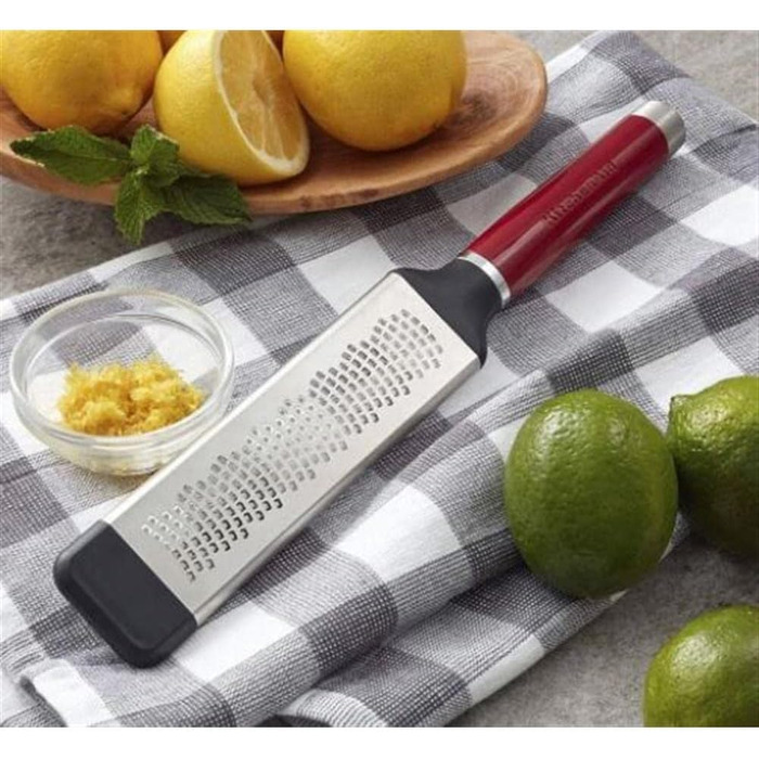 Терка двостороння KitchenAid Almond Creme (Rotes Imperium) з нержавіючої сталі, дрібний граттинг
