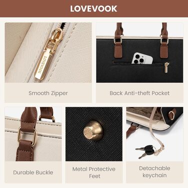 LOVEVOOK Сумка для ноутбука 15.6