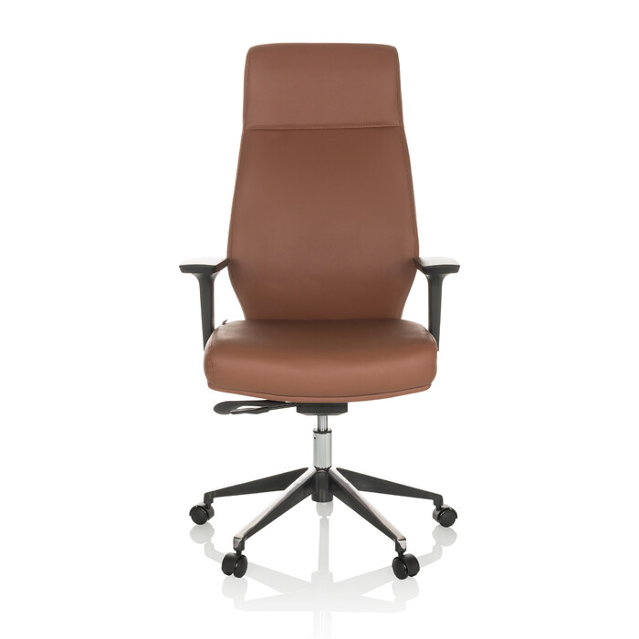 Офісне крісло / крісло керівника VITORO ECO штучна шкіра коричневий hjh OFFICE