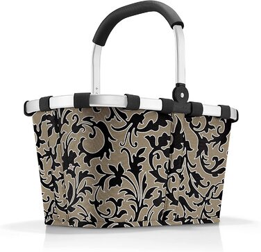 Кошик для покупок reisenthel carrybag Baroque Marble, міцний, водостійкий, з великою місткістю та внутрішньою кишенею, елегантний дизайн