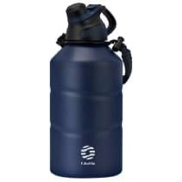 Fjbottle термобутилка з нержавіючої сталі 1.9 л з магнітною кришкою, вакуумна, BPA Free, для води, спорт, кемпінг, тренажерний зал, велика місткість, герметична