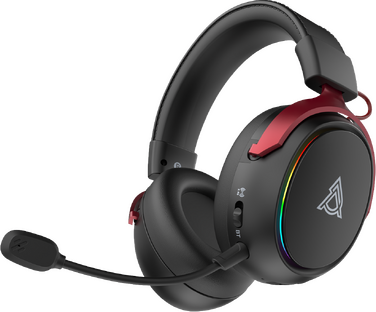 Бездротова ігрова гарнітура Ajazz AHM10 Max Black (AHM10-MAX-B)