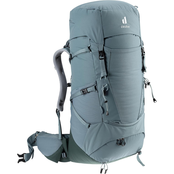 Жіночий трекінговий рюкзак Deuter Aircontact Core 45+10 SL, 45+10 л, shale-ivy, модель 2024