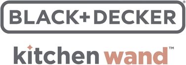 Погружний блендер BLACK+DECKER BCKM1011KGF: акумуляторний, 7.2V, з насадкою-відкривачкою, 5 швидкостей, 700 мл