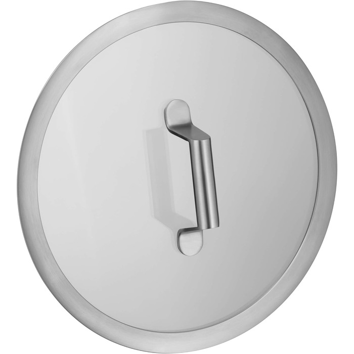 Каструля WMF Comfort Line 1,4 л з кришкою, 16 см, маленька каструля для молока, індукція, матова нержавіюча сталь Cromargan, з мірною шкалою, штабельована, без покриття