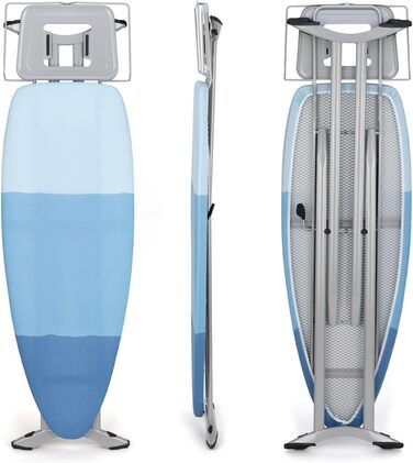 Складана прасувальна дошка XXL для парових станцій, регульована, 130x47 см, виготовлена в ЄС
