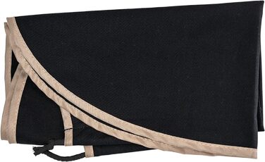 Набір для хамону NERTHUS: тримач з обертовою головкою, чорний чохол, точилка, ніж, дерево-нержавійка