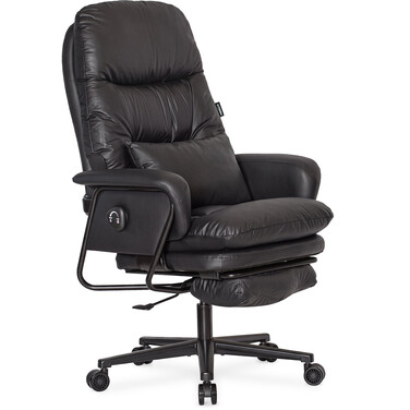 Крісло Mealux Senator Black (арт. HF-S17 PU/B)