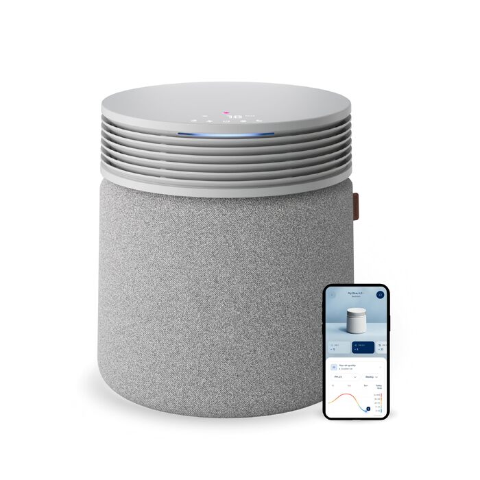 Очищувач повітря Blueair Blue Pure 3450i Max (311i+ Max) для приміщень до 103 м², з технологією HEPASilent, смарт-керування, від алергенів, шерсті тварин та пилу