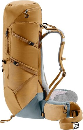 Рюкзак Deuter Aircontact Core 40+10 л для трекінгу, унісекс, мигдально-бірюзовий