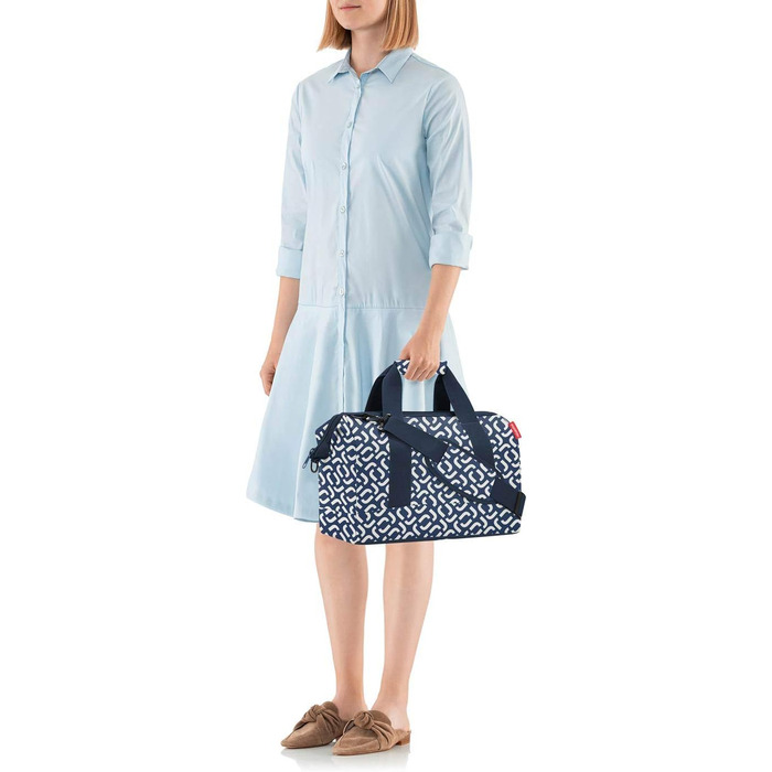 Сумка Reisenthel Allrounder M Signature Navy, універсальна, сучасний дизайн