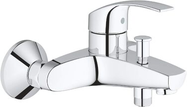 Змішувач для ванни Grohe Eurosmart, хром, з підключенням S, без душової лійки (33300002)