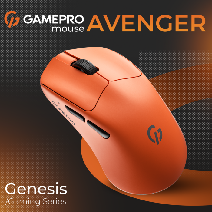 Бездротова миша GamePro Genesis Avenger (GM096O)