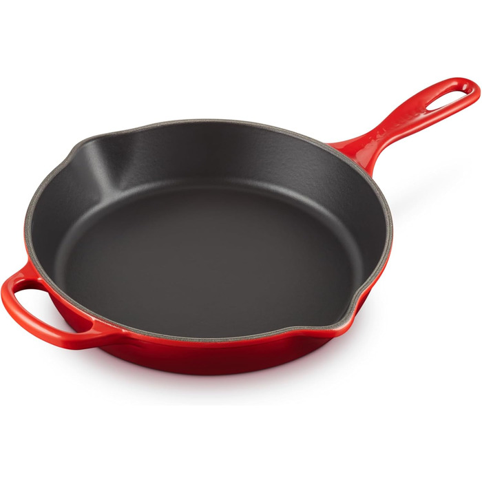Сковорода Le Creuset Signature з чавуну, 26 см, 2 л, Deep Teal (Вишня)