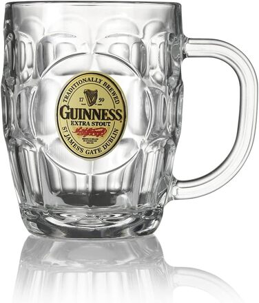 Пивний кухоль Guinness з ручкою, 1 пінта, з логотипом