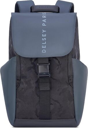 Рюкзак DELSEY PARIS SECURFLAP м'який 21 л, 45x31x14 см, армійський зелений