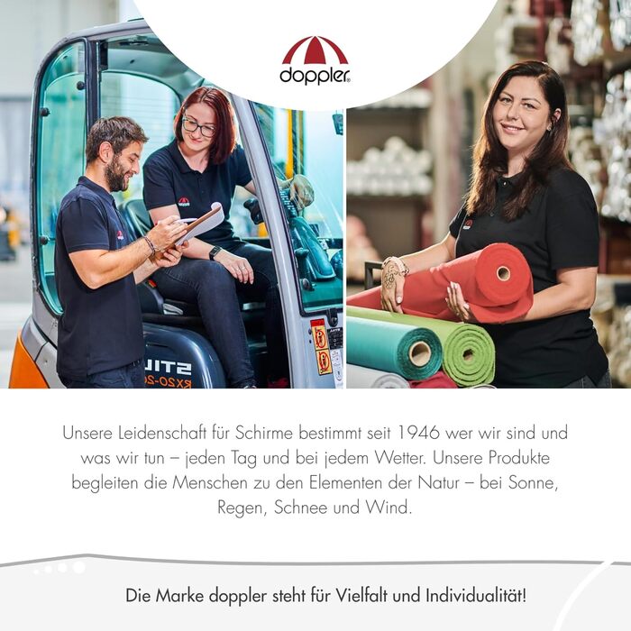 Сонцезахисна підставка Doppler SL-AZ з гранітною основою 72 кг на колесах, для парасольок до 350 см, діаметр труби 3,2-6,0 см, з висувною ручкою