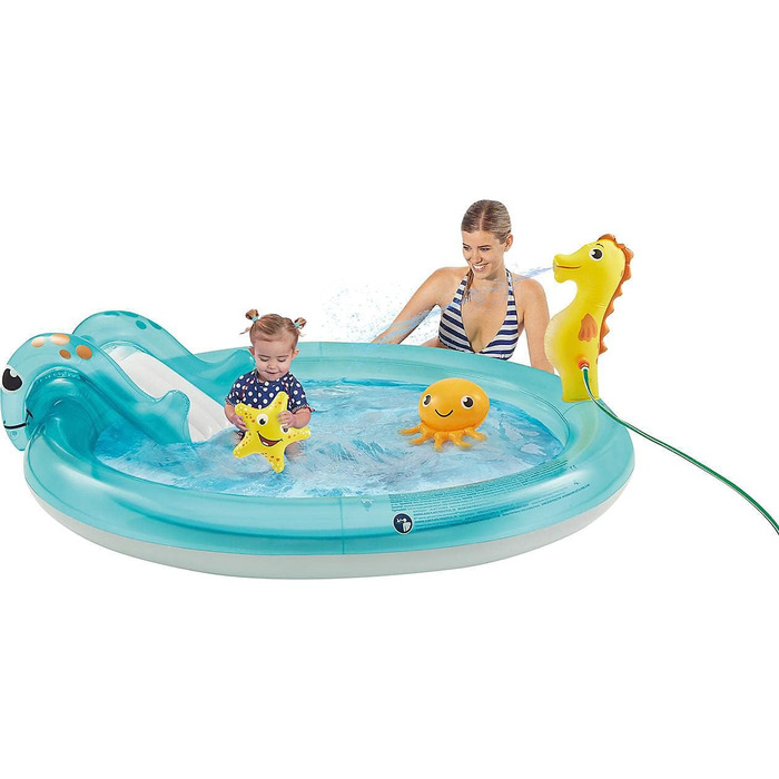 Дитячий басейн Happy People Ocean Pool, сірий, 77756