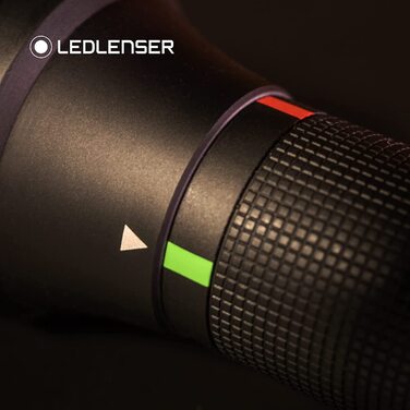 Ліхтарик Ledlenser P6R Core QC, мультиколірний LED (білий, червоний, зелений, синій), акумуляторний, 270 лм, 335 м, для полювання, риболовлі, аутдору