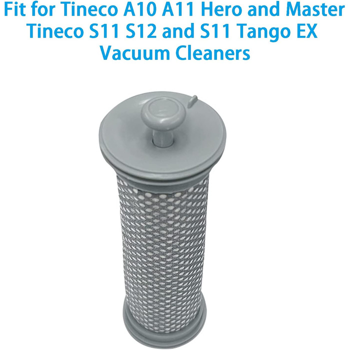 Набір фільтрів для пилососа Tineco A10/A11/S11/S12 Hero/Master/Tango EX, змінні HEPA-фільтри, аксесуари, 4 шт.