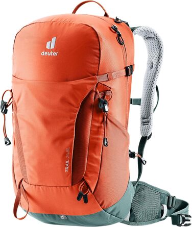 Жіночий туристичний рюкзак Deuter Trail 24 SL, 24 л, паприка-лісовий