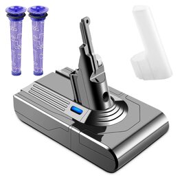 Акумулятор 21.6V 4500mAh для пилососа Dyson V8 (2 шт) + фільтри SV10