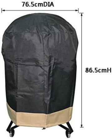 Чохол для гриля Onlyfire для Kamado, підходить до Big Green Egg Large, Kamado Joe Classic, Stand Alone, Large Grill Dome, Pit Boss K22, Louisiana K22