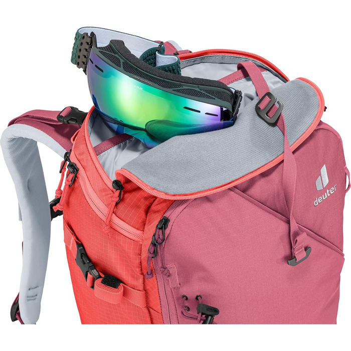 Жіночий рюкзак для гірськолижних турів Deuter Freerider Pro 32+ SL, 32+ л, бордовий