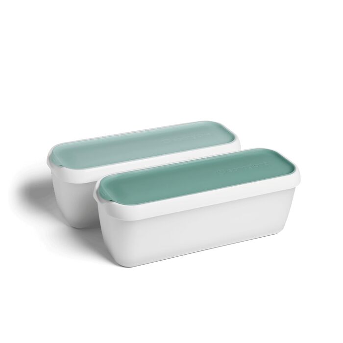 Контейнери для морозива SPRINGLANE, 2 шт., 1 л, м'ятний, BPA-free, харчовий пластик, для зберігання та заморожування