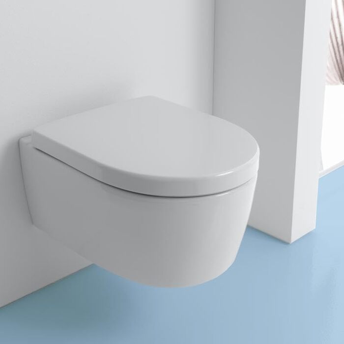 Сидіння для унітазу Villeroy & Boch Omnia Architectura, біле, SoftClose, для чаші 48 см