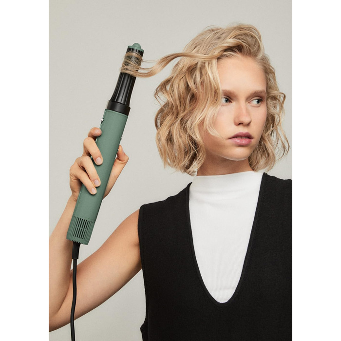 Фен-стайлер CREATE ION STYLER PRO 5-в-1, іонний, 1300 Вт, зелений, DC Brushless мотор, 3 швидкості, 3 температури, холодне повітря, кейс