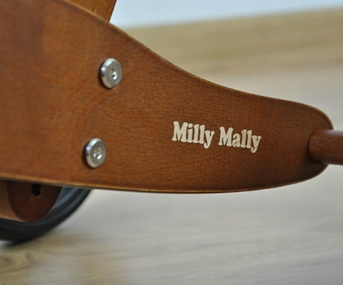 Дитячий велосипед Milly Mally Jake, біло-зелений