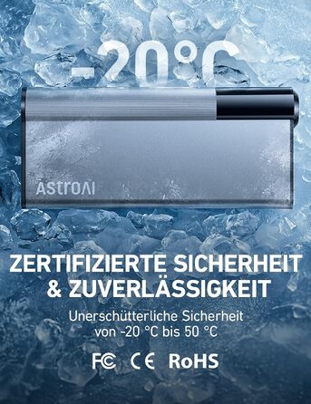 Бустерний пускач AstroAI Powerbank 8000A для автомобіля та мотоцикла, помаранчевий