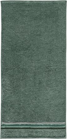 Рушник махровий Schiesser Skyline Color, 100% бавовна, 4 шт, 50x100 см, темно-зелений, екологічний, м'який, вологопоглинаючий, стійкий до вигорання