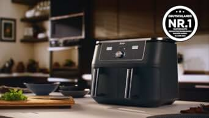 Фритюрниця Ninja Dual Zone Digital Air Fryer 9.5L, 6-в-1, 2