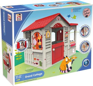 Дитячий будиночок Chicos Grand Cottage XL для вулиці (2+ роки) - садовий будиночок для хлопчиків та дівчаток