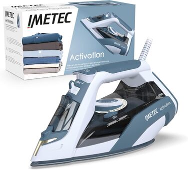 Відпарювач Imetec Activation з керамічно-турмаліновою підошвою, 200 г/хв, ZeroCalc, 2400 Вт