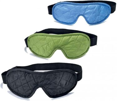 Маска для сну Schlafbrille Eye Shades de Luxe, васабі/сірий, універсальний розмір