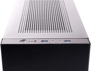 Комп'ютерний корпус iTek Evoke Mini Tower mATX/Mini ITX, 2xUSB3, 0.8мм, чорний