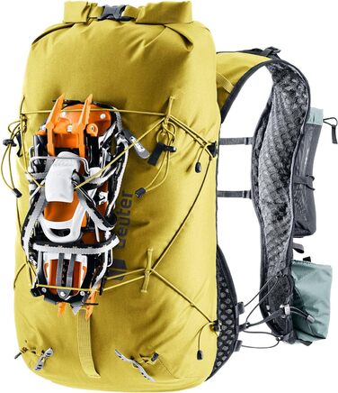 Водонепроникний альпіністський рюкзак Deuter Vertrail 16 л, жовто-бірюзовий