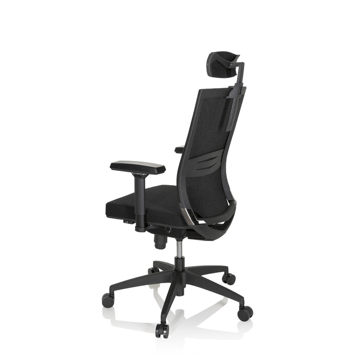 Офісне крісло / Крісло керівника PORTO MAX HIGH I Fabric Black HJH OFFICE