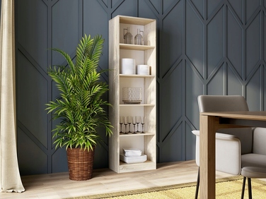 Стелаж TopEshop 50 x 182 x 30 см, дуб сонома
