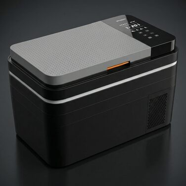 Автомобільний компресорний холодильник Brandson 30л з Bluetooth та Wi-Fi (Tuya Smart) - 230V/12V/24V, морозильна камера до -20°C, Еко-режим, чорний